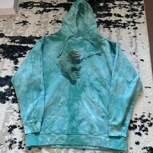 The Mountain Hoodie Tie Dye L Lizard